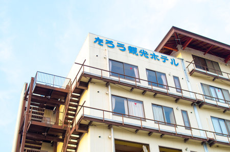 Taro Kanko Hotel,miyako,iwate,earthquake of japanのeditorial素材