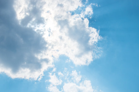 blue sky cloudの写真素材
