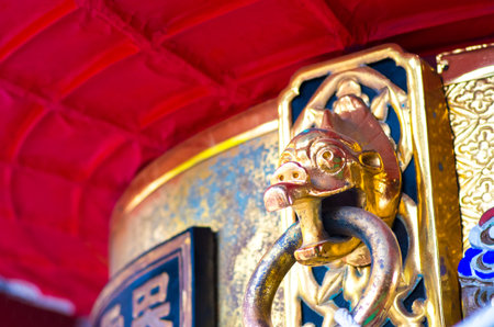 Kaminarimon gate at sensoji temple,Asakusa area,tokyo,tourism of japanのeditorial素材