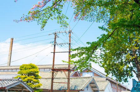 Tomioka Silk Mill,gunma,tourism of japanのeditorial素材