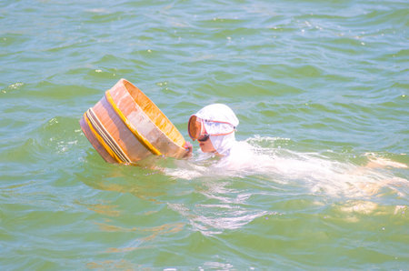 AMA diver,japanese Fisherman,mie,tourism of japanのeditorial素材