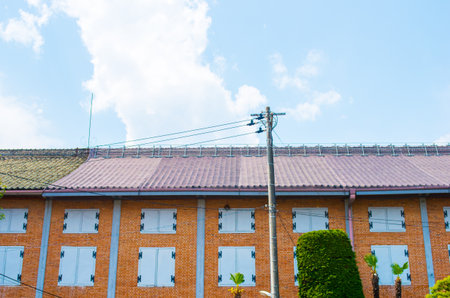 Tomioka Silk Mill,gunma,tourism of japanのeditorial素材