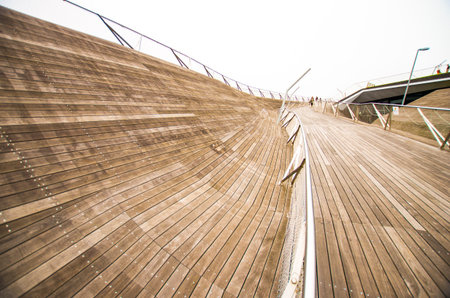 Osanbashi Pier,yokohama,kanagawa,tourism of japanの写真素材