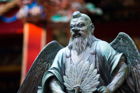 Braggart at Takao mountain,tokyo,japanのeditorial素材