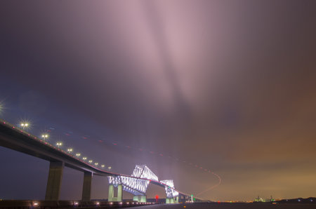 Tokyo gate bridge,tokyo,japanの写真素材