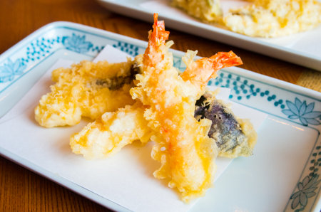 Japanese tenpra foodsの写真素材