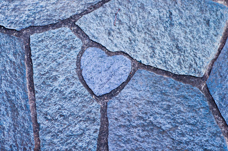 Heart at Yokohama yamate,kanagawa,japanの写真素材