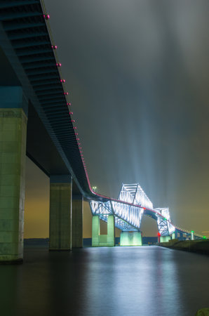 Tokyo gate bridge,tokyo,japanの写真素材
