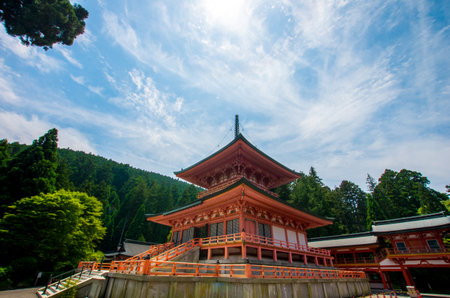 Hiei Mt. enryakuji temple,shiga,japanのeditorial素材