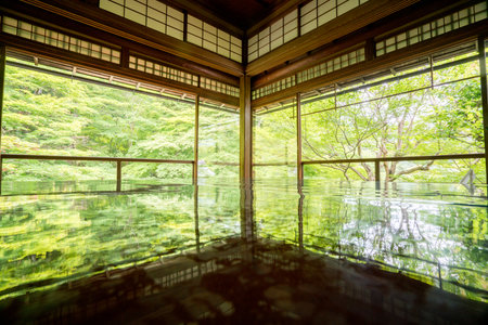 Rurikou-in Temple,kyoto,tourism of japanのeditorial素材