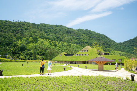 La Collina,Taneya,omihachiman,shiga,tour of japanのeditorial素材