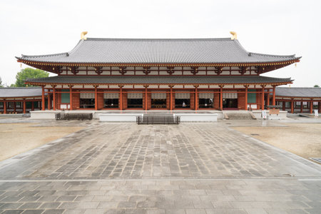 Yakushiji temple,nara,japanのeditorial素材
