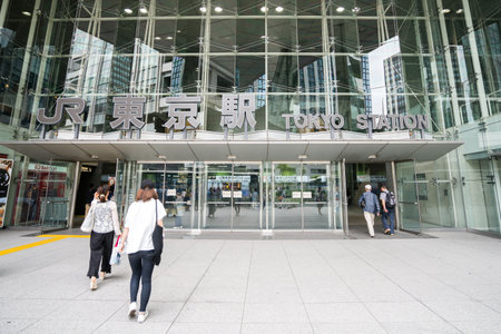 Tokyo station,Nihonbashikuchi,japanのeditorial素材