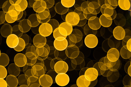 Bokeh of Christmas illumination