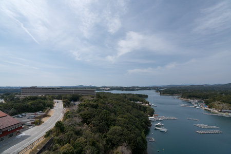 The place of 42nd G7 summit,Iseshima area,mie prefecture,japanの写真素材