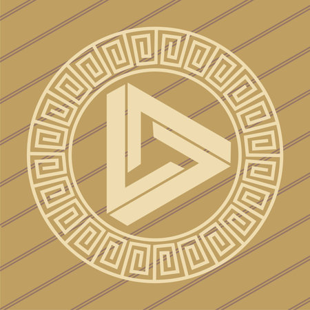 ufo crop circles design in wheat/corn fieldsのイラスト素材