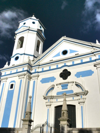 On the streets of Cajamarca.Cajamarca  - a city in northern Peru, located in the mountains at an altitude of 2700 meters above sea level. The city is the capital of the region of Cajamarca.の写真素材