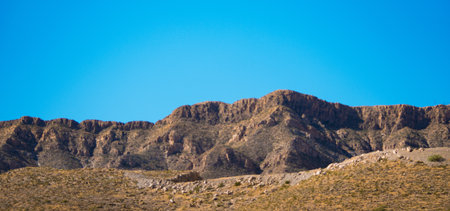 Scenic view of the mountainsの写真素材