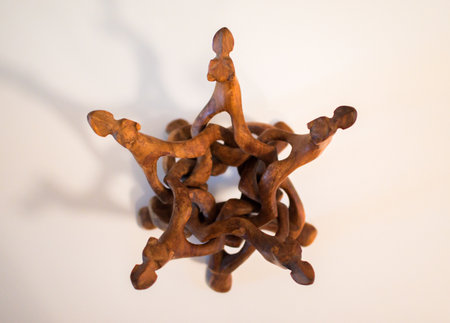Wooden statueの写真素材