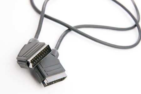 cable isolated over white background