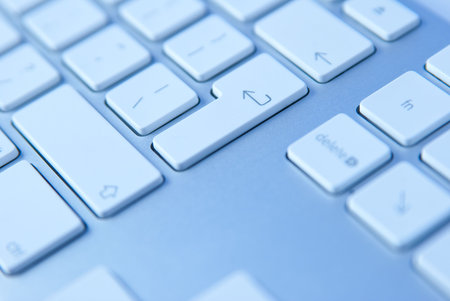 close-up image of computer keyboard as a background
