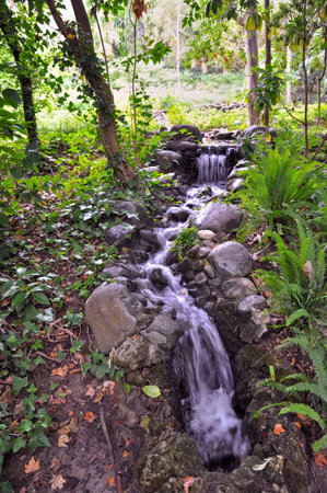 waterfallの写真素材
