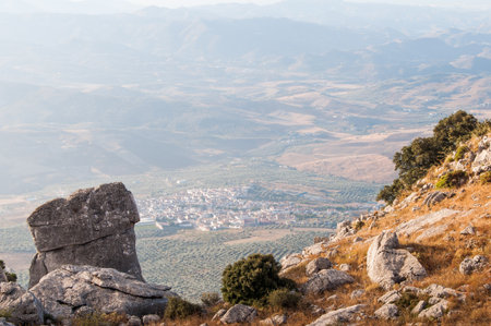 view of Villanueva de la ConcepciÃ³nの写真素材