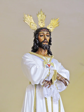 Jesus Captive Malagaの写真素材
