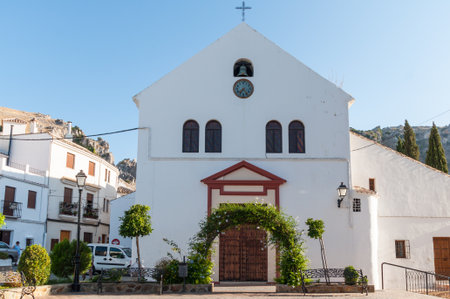 Zuheros church, Cordobaの写真素材