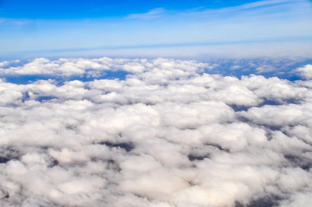 Clouds and sky as seenの写真素材