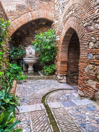 Alcazaba of Malagaのeditorial素材