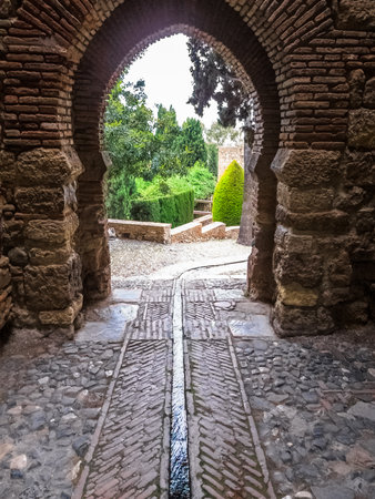 Alcazaba of Malagaのeditorial素材