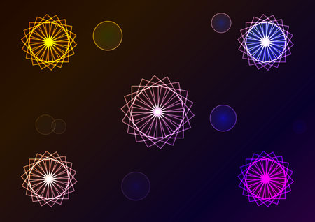 Abstract geometric signsのイラスト素材