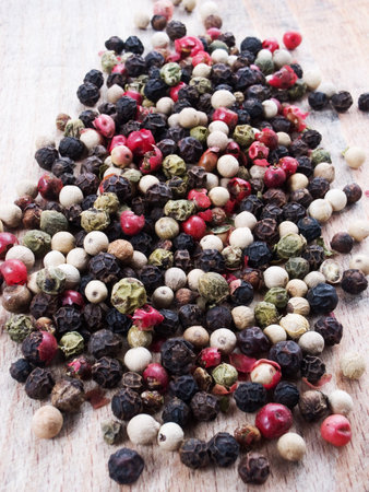 Colored pepper, backgroundの写真素材