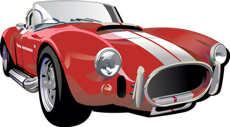 Classic Car2vector illustrationのイラスト素材