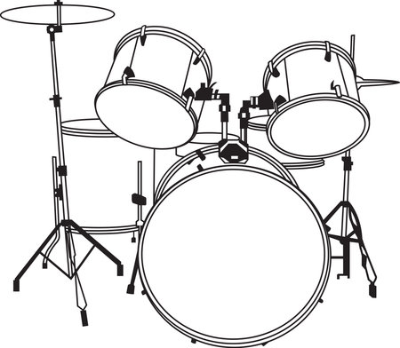 drummusicvector illustrationのイラスト素材