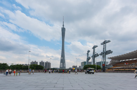 Canton Towerのeditorial素材