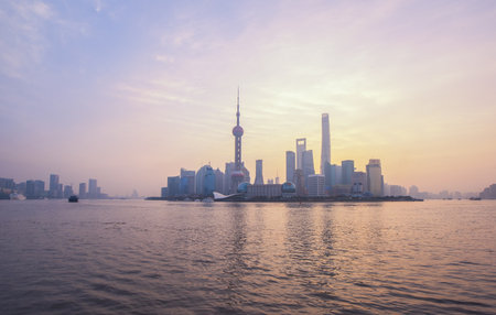 Shanghai landscape viewのeditorial素材