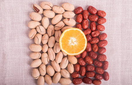 Nuts, jujube