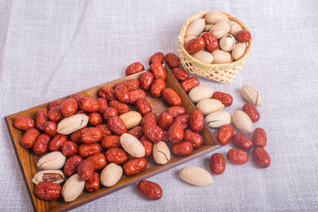 Red dateの写真素材