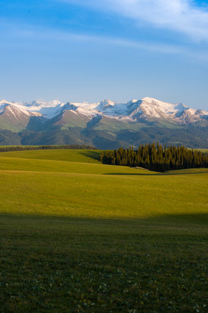 Xinjiang landscape sceneryの写真素材