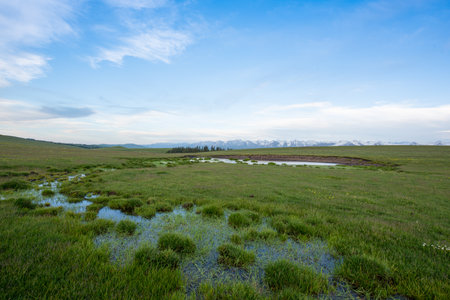 Xinjiang nature landscape sceneryの写真素材