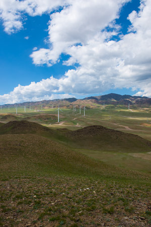 Wind turbinesのeditorial素材