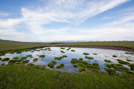 Xinjiang nature landscapeの写真素材