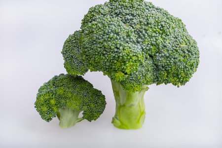 Close up to broccoliの写真素材