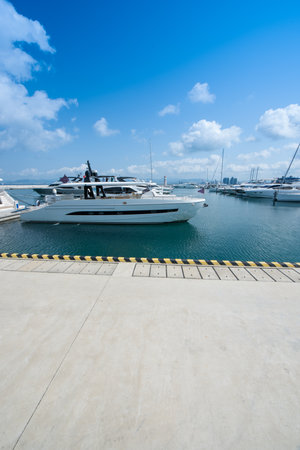 Hainan portの写真素材