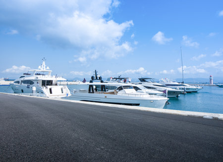 Hainan harbor scenery