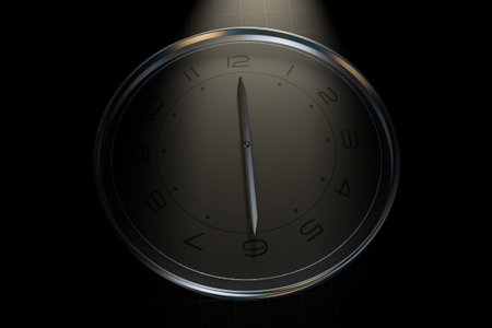 A clock that represents the passage of time