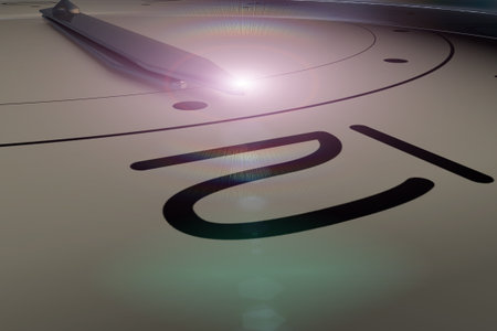 A clock that represents the passage of timeの写真素材