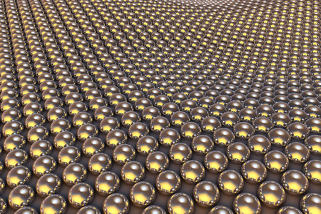 Dense ballsの写真素材